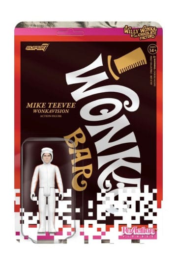 Willy Wonka e The Chocolate Factory (1971) Reaction Action Figura Wave 03 Mike Teevee (White Suit) 10 cm
