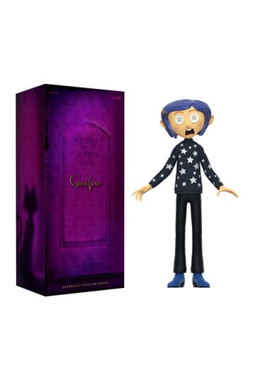 Coraline Supersize Vinyl Action Figure Coraline (Button Eyes) 40 cm