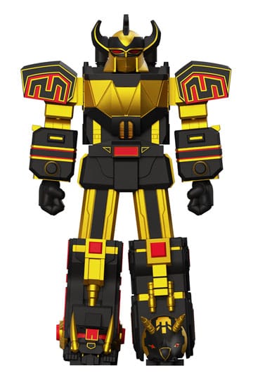 Power Rangers Ultimates Figura de acción Megazord (negro/oro) 18 cm