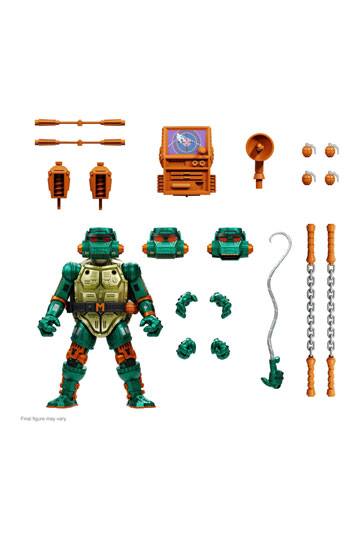 Teenage Mutant Ninja Turtles Ultimate Action Figure Warrior Metalhead Michelangelo 18 cm