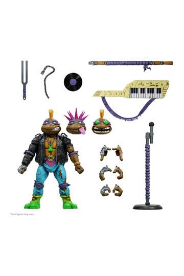 Teenage Mutant Ninja Turtles Ultimate Action figürü Punker Donatello 18 cm