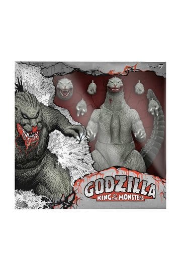 Godzilla (1989) Figura de acción Toho Ultimates - Godzilla (Cómic en escala de grises - Sediento de sangre) 24 cm
