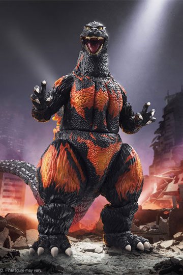 Toho Ultimates Actionfigur Burning Godzilla 1995 20 cm