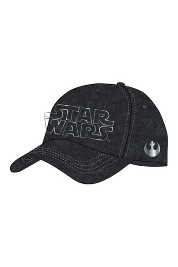 Star Wars Curved Bill Cap Silver Logo