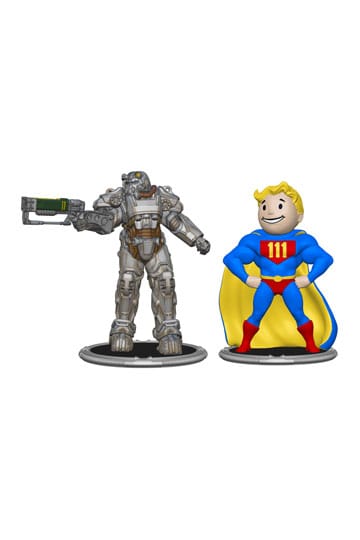 Fallout mini figure 2-pak set c t-60 i trezor (snaga) 7 cm