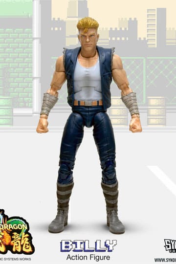 Double Dragon Deluxe Action Figur 1/12 Billy 18 cm