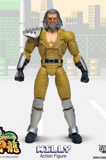 Double Dragon Deluxe Action Figur 1/12 Willy 18 cm