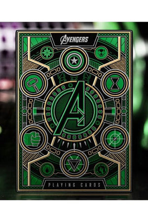 Avengers - The Infinity Saga Playing Cards Green Version
