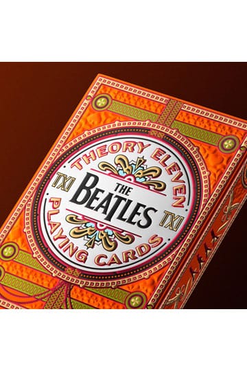 The Beatles Playing Cards Orange Version