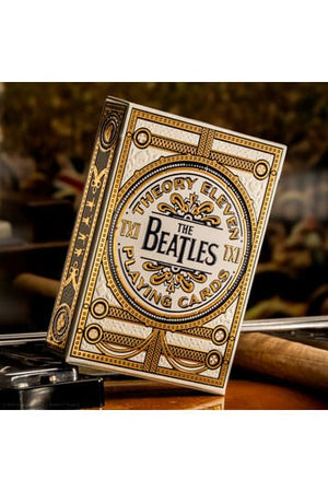The Beatles som spiller kort hvit spesialutgave