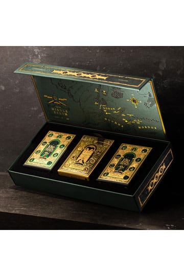 Lord of the Rings som spelar kort Premium Box Set (4 däck)