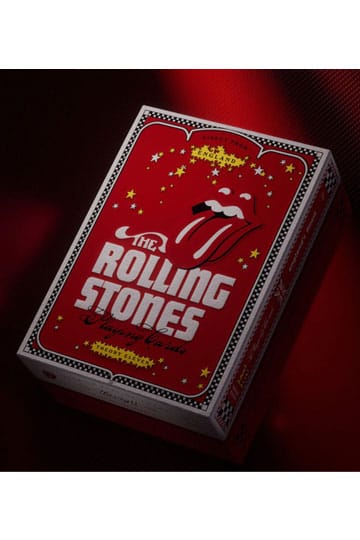 Rolling Stones som spiller kort