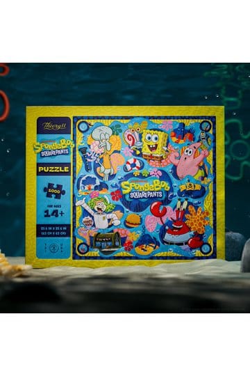 SpongeBob SquarePants multidimensionelt puslespil (1000 brikker)
