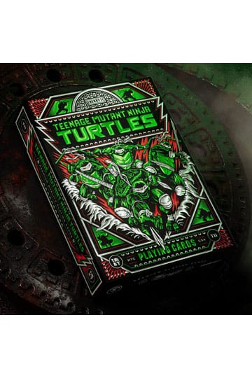 Teenage Mutant Ninja Turtles Spilling Cards