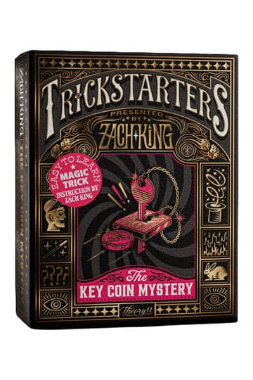Trickstarters af Zach King Magic Trick Box Nøglemøntmysteriet