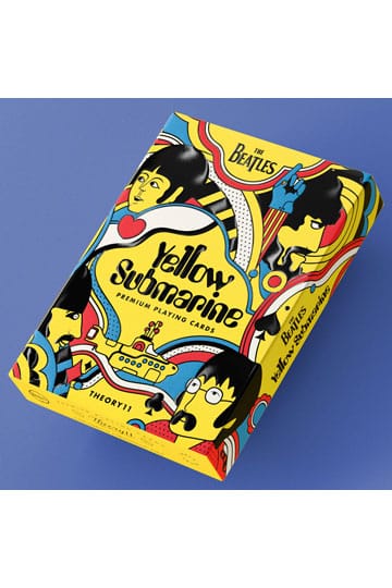 Los Beatles jugando a las cartas submarino amarillo