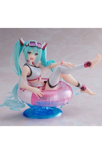 Hatsune Miku Wonderland PVC Statue Aqua Float Girls Figure Hatsune Miku Reissue 18 cm