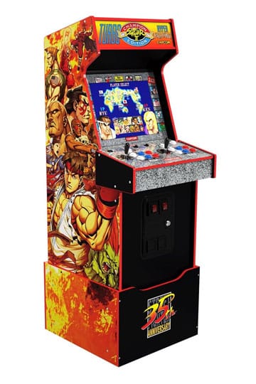 Arcade1Up Arcade Video Game Street Fighter II / Capcom Legacy Yoga Flame Edition 154 cm