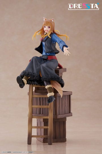 Spice and Wolf: el comerciante se encuentra con el sabio lobo Dressta PVC Statue Holo 24 cm