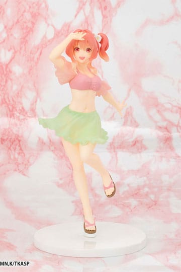 Binding knuden med en amagami søster kernemul PVC -statue Yuna Amagami 18 cm