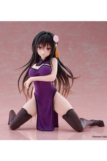 Amar Ru Darkness Desktop Linda estatua de PVC Yui Kotegawa (Vestido chino Ver.) 13 cm
