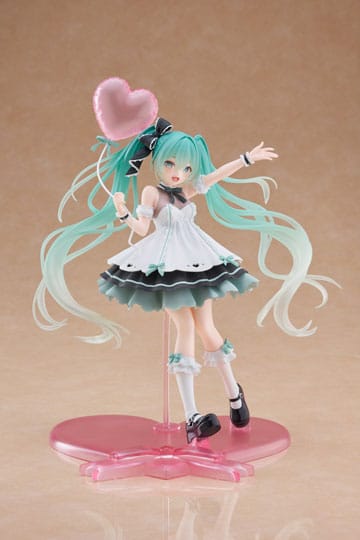 Hatsune Miku AMP+ PVC kip Kip Hatsune Miku Rođendanska zabava 2025 Ver. 21 cm