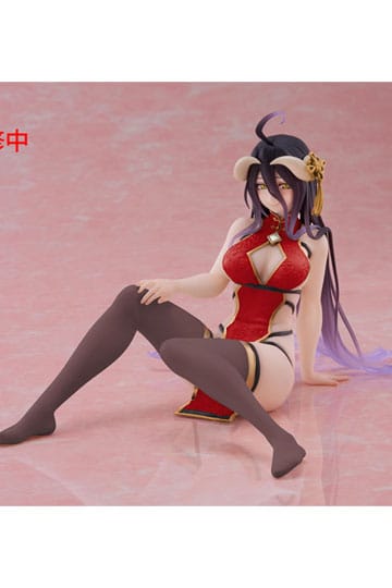 Overlord PVC Statue Desktop Niedliche Figur Albedo Chinese Dress Ver. Erneuerung 13 cm