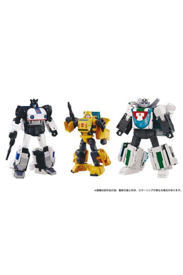 Transformers Dramatic Capture Series Action Figure 3-Pack Cybertron Chase