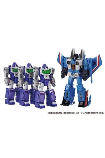 Transformers Dramatic Capture Series Action Figure 4-Pack Decepticons Part 1 17 cm
