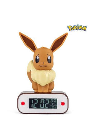 Pokémon Alarm Clock with Light Evoli 18 cm