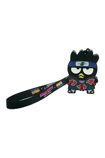 Naruto Shipudden x Hello Kitty PVC Keychain Badtzt Maru Itachi