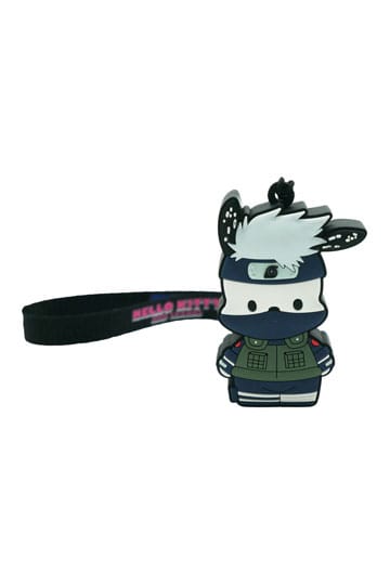 Naruto Shipudden x Hello Kitty PVC Keychain Pochacco Kakashi