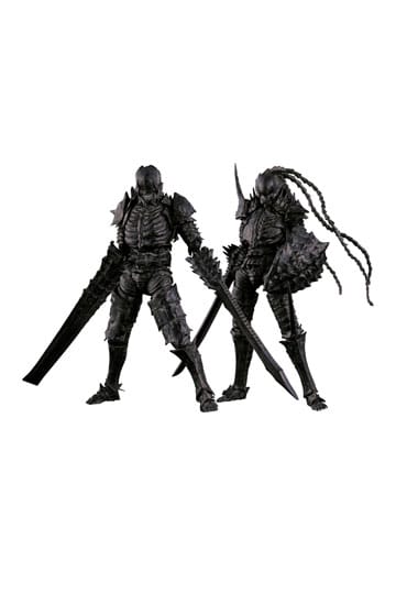 ABARA Action Figure Black Gaunas Kudou Denji & Nayuta Set