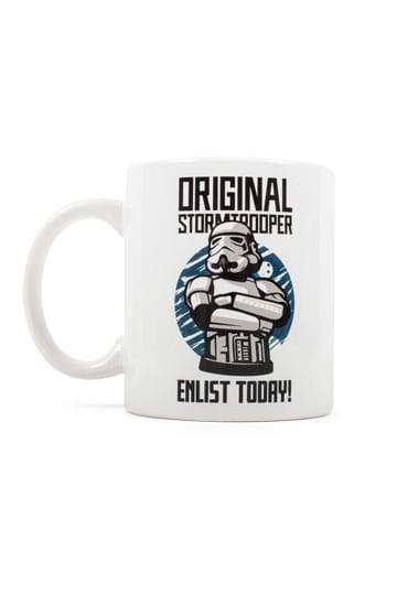 Tasse d'origine Stormtrooper Enrôlez aujourd'hui blanc