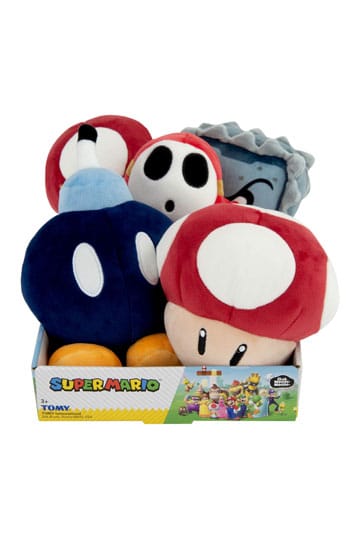 Super Mario Mocchi-Mocchi Junior Plush Figures Wave 10 15 cm Assortment (5)