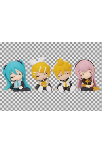 Hatsune Miku Twinchees Mini Figures Lil' Sleepers 5 cm Display (24)