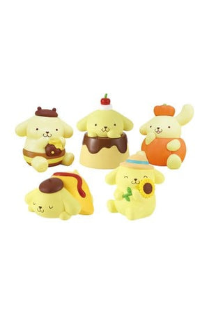 Sanrio Twinchees Mini Figures Pompompurin My Fav Color 5 cm Blind Pack Display (24)