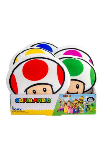 Mario Kart Mocchi-Mocchi Plüschfiguren Set Toad 15 cm Sortiment (5)