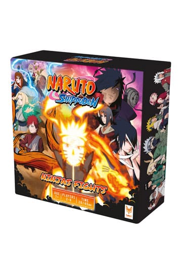 Naruto Juego de Cartas Ninjas Fights *Versión en Inglés*