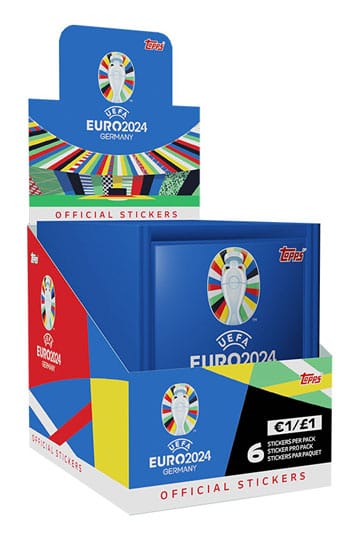 UEFA EURO 2024 Sticker Collection Booster Display (100)