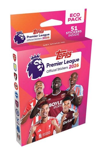 Premier League 2025/26 stickercollectie Eco-pakket