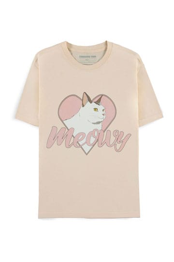 Motorsav mand t-shirt meowy