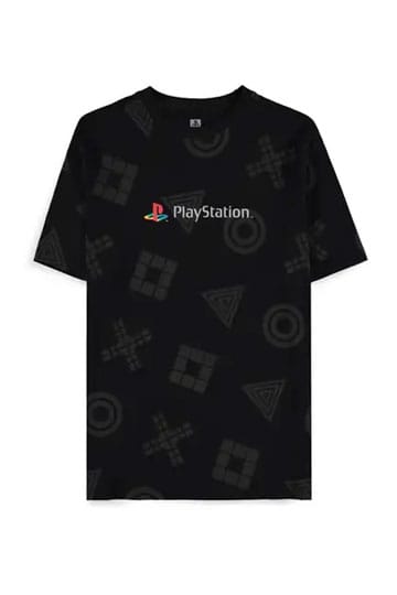 Her Yerde PlayStation Tişört Logosu Baskı