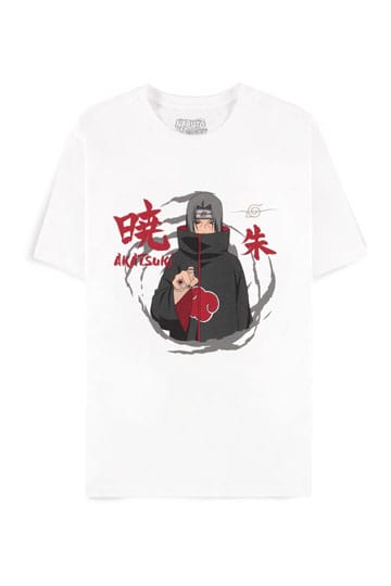 Naruto Shippuden T-Shirt Itachi Uchiha White