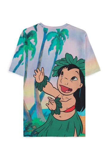 T-shirt Lilo & Stitch partout imprimé