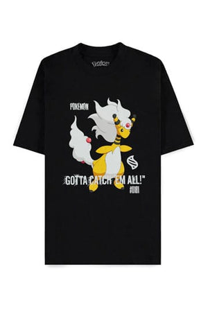 Pokémon Mega Evolutions T-Shirt Mega Ampharos Je dois tous les attraper