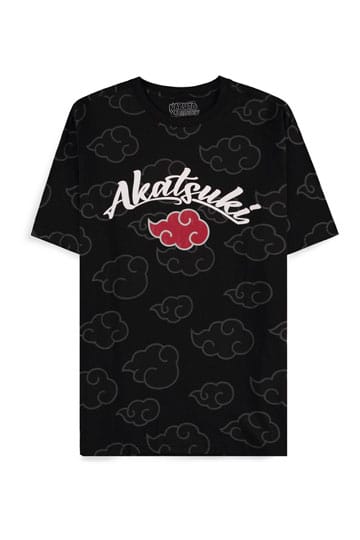 Naruto Shippuden T-Shirt Akatsuki all over