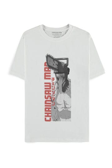 T-Shirt Homme Tronçonneuse Homme Tronçonneuse Blanc