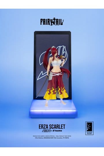 Fairy Tail Neon Figur 1/9 Erza Scarlet 25 cm