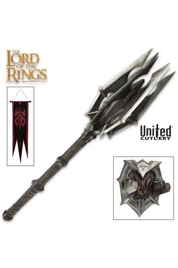 El señor de los anillos réplica 1/1 maza de sauron con un anillo